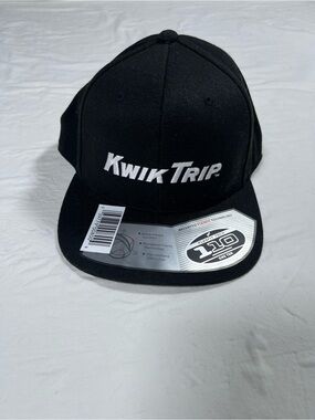 Black Snapback Hat - Classic Logo Cap